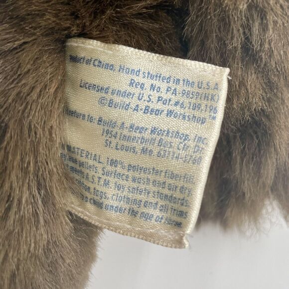 Build A Bear Workshop Vintage Brown Monkey/Chimp Plush BAB Sound Recording - Picture 11 of 12